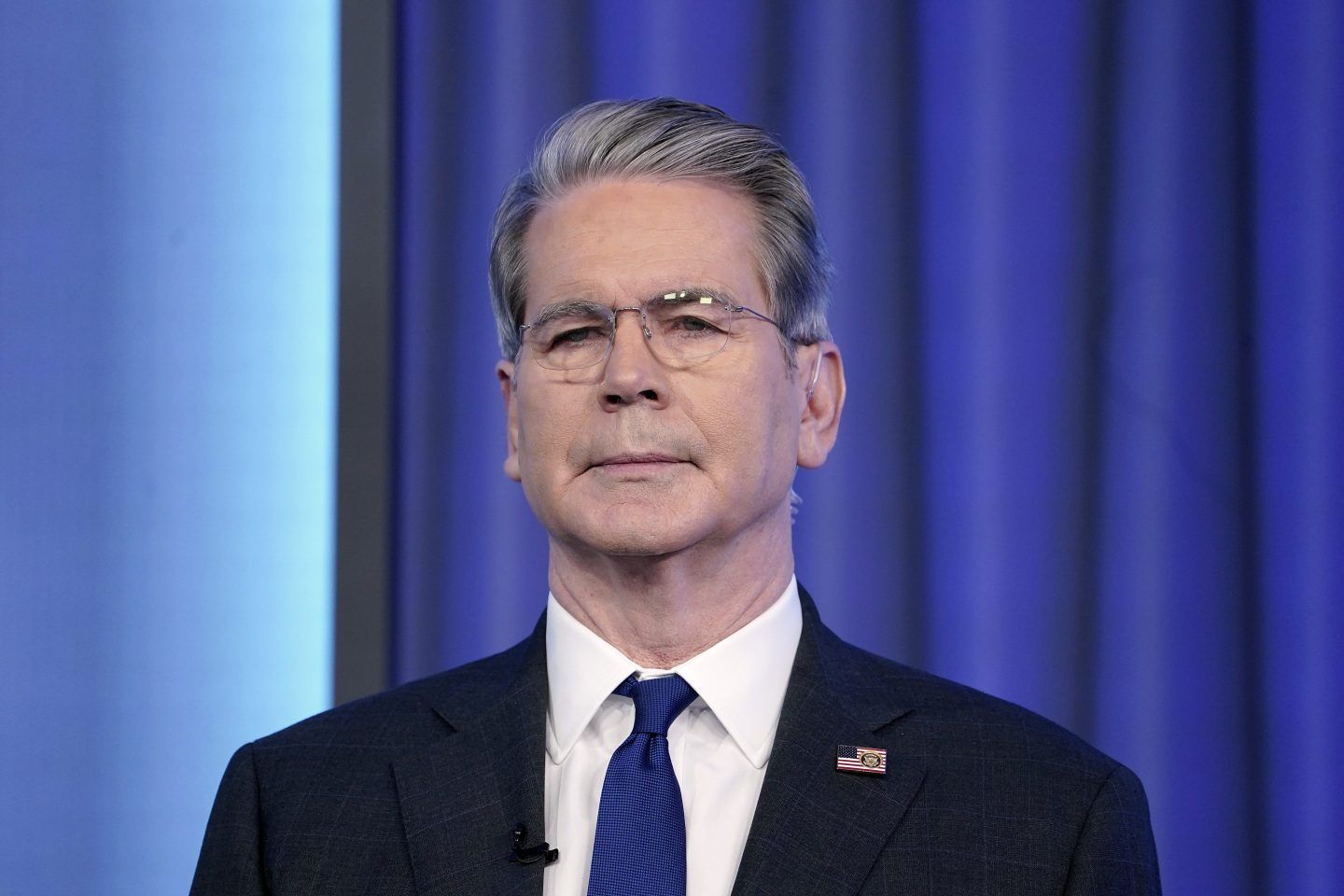 Treasury Secretary Scott Bessent at Fox News Channel Studios on November 12, 2025 in New York City.