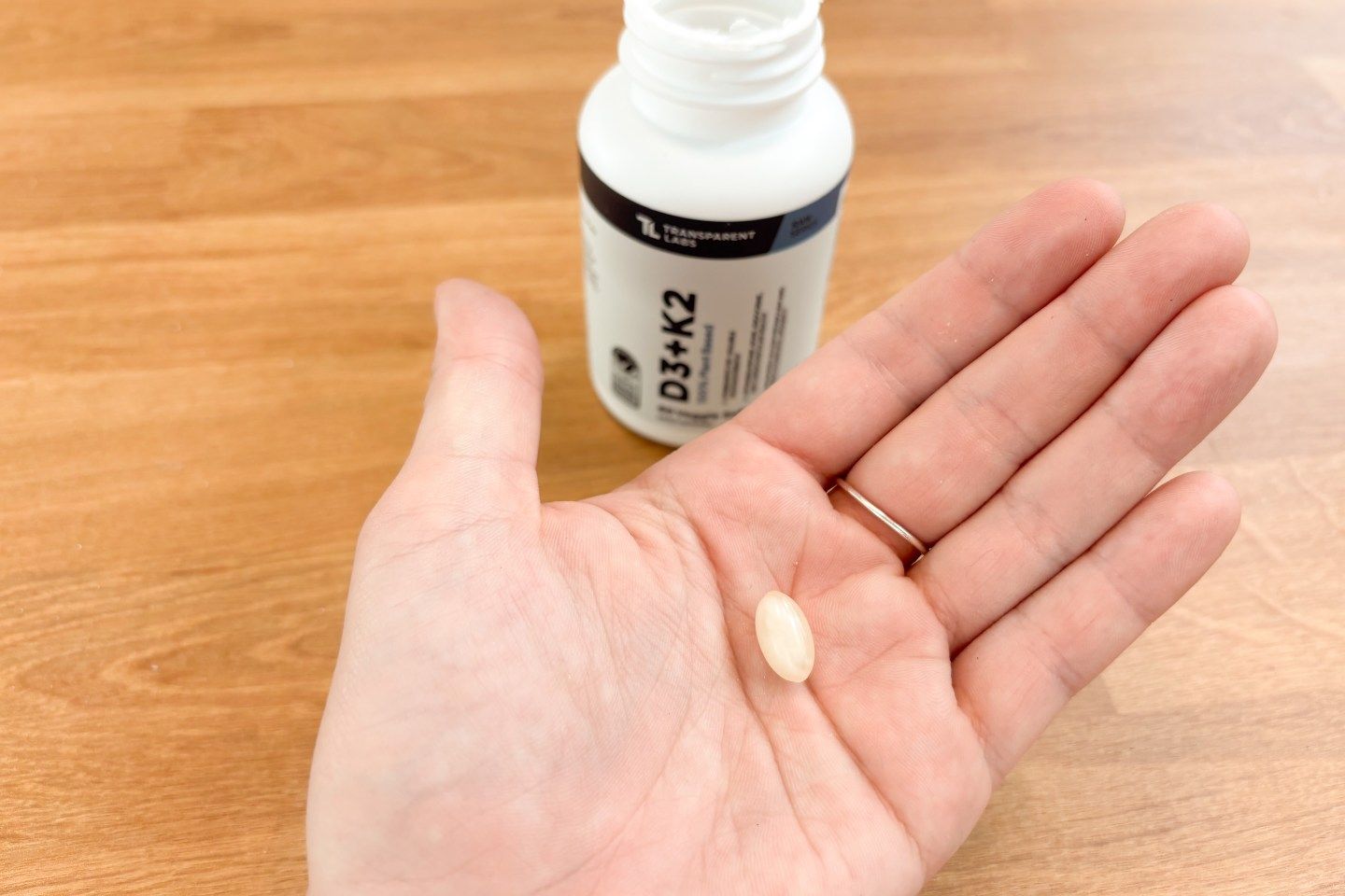 Transparent Labs Vitamin D as best vitamin D supplement