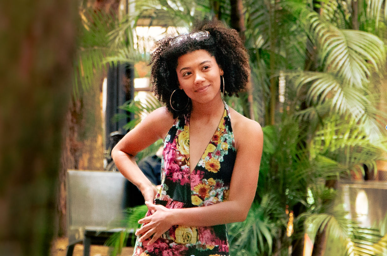 Leeah Derenoncourt, a 24-year-old digital nomad living in Chile.