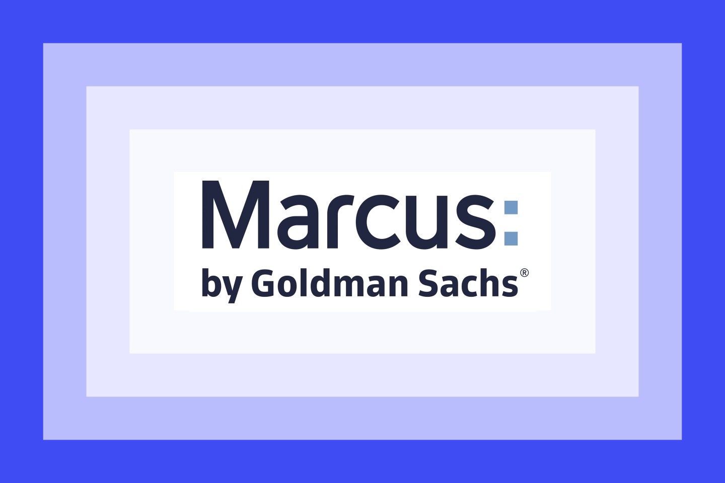 The Marcus by Goldman Sachs logo on a blue and purple layered background.