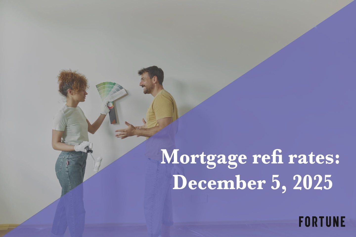 Current refi mortgage rates report for Dec. 5, 2025