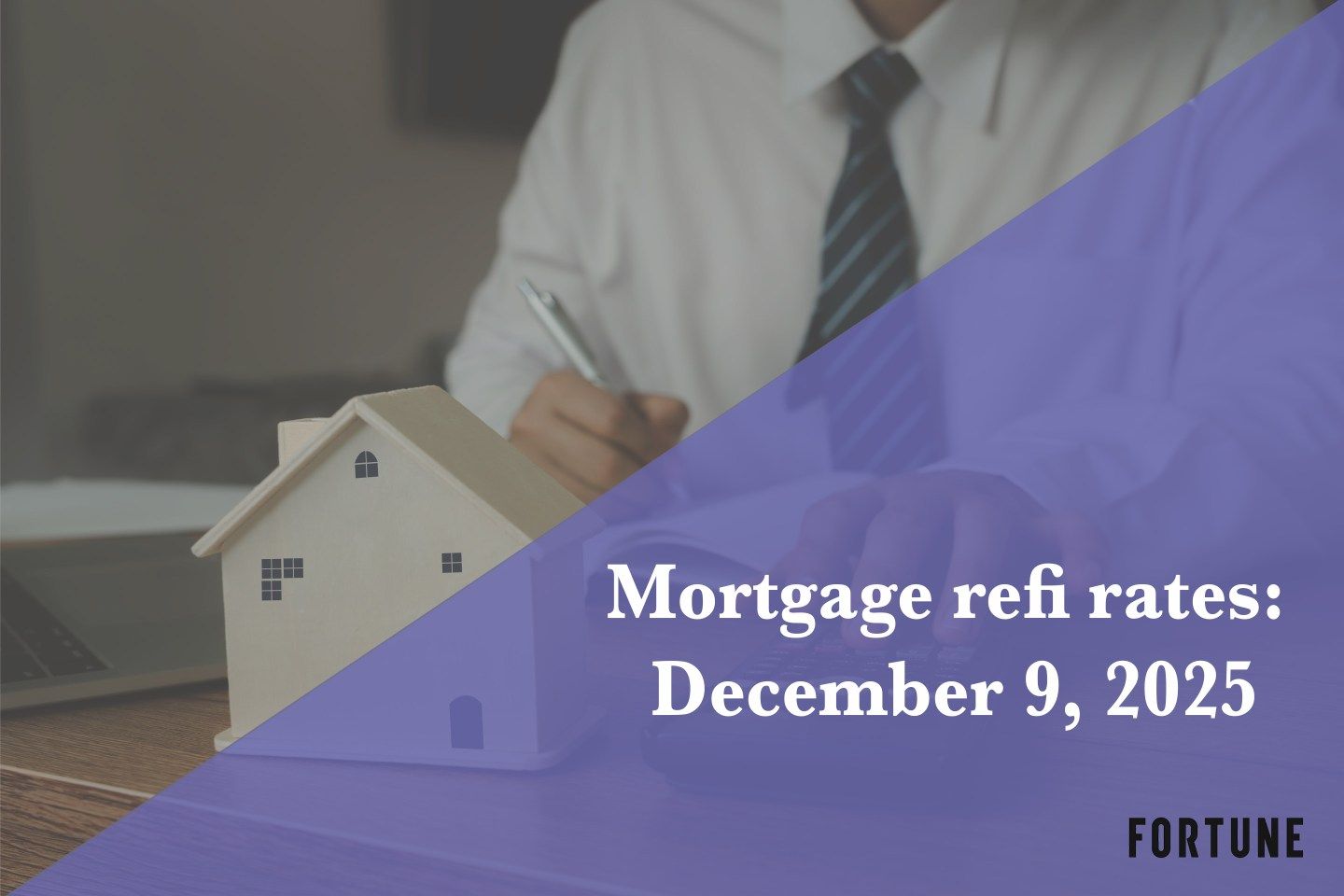 Current refi mortgage rates report for Dec. 9, 2025