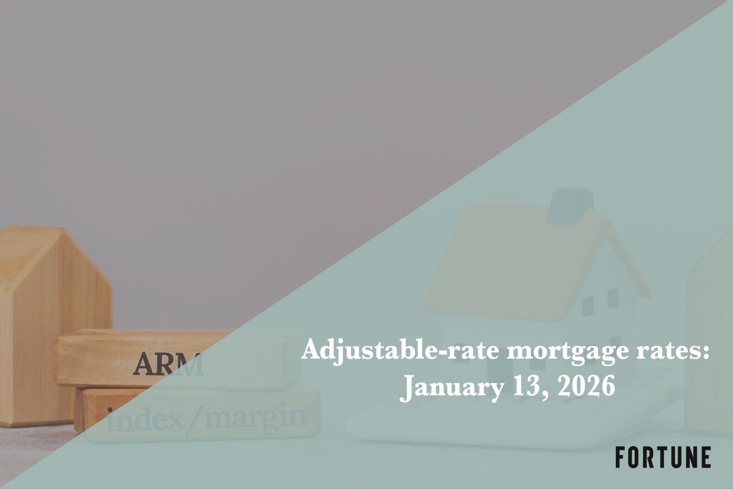 Current ARM mortgage rates report for Jan. 13, 2026