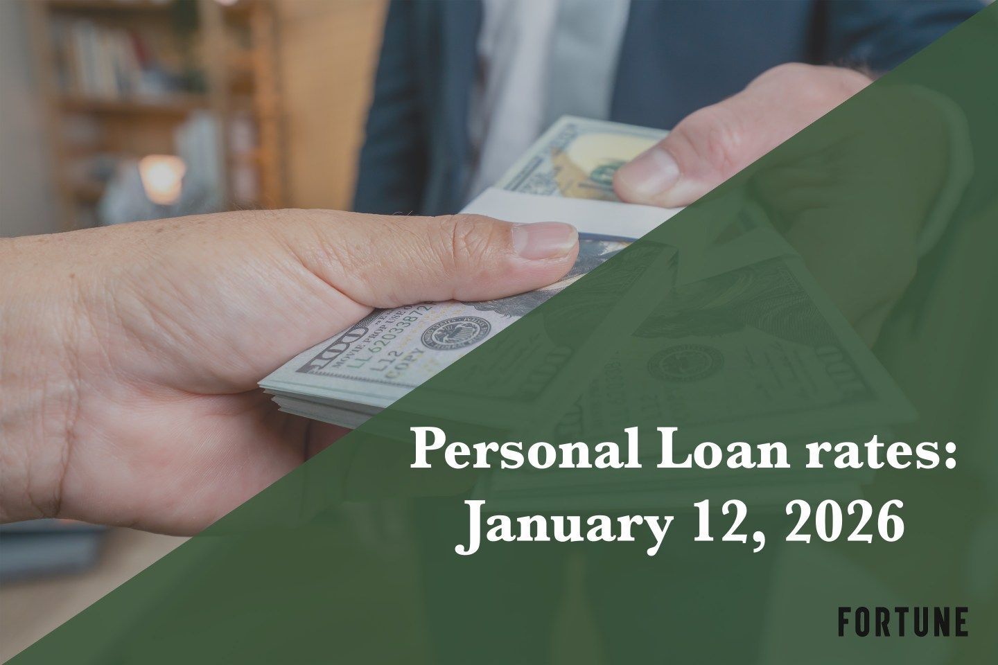 Personal loan APRs on Jan. 12, 2026