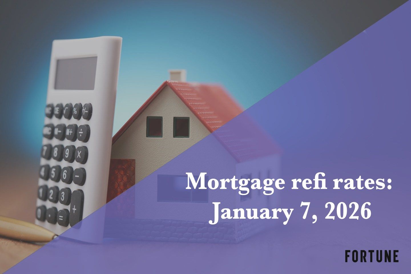 Current refi mortgage rates report for Jan. 7, 2026