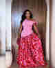 robe-rose-fleurie