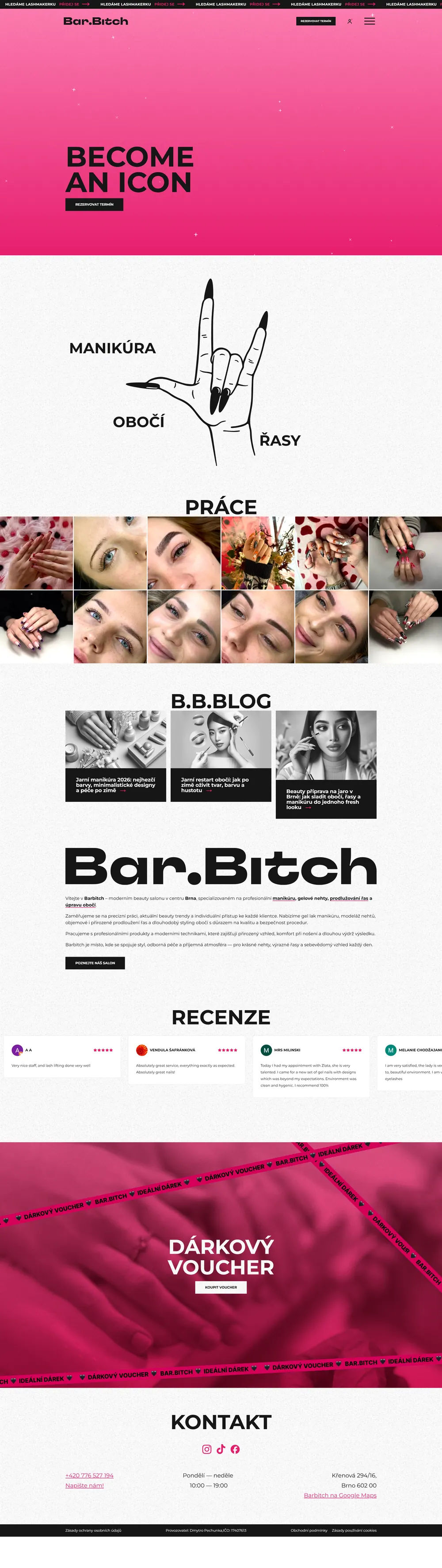 barbitch.cz website