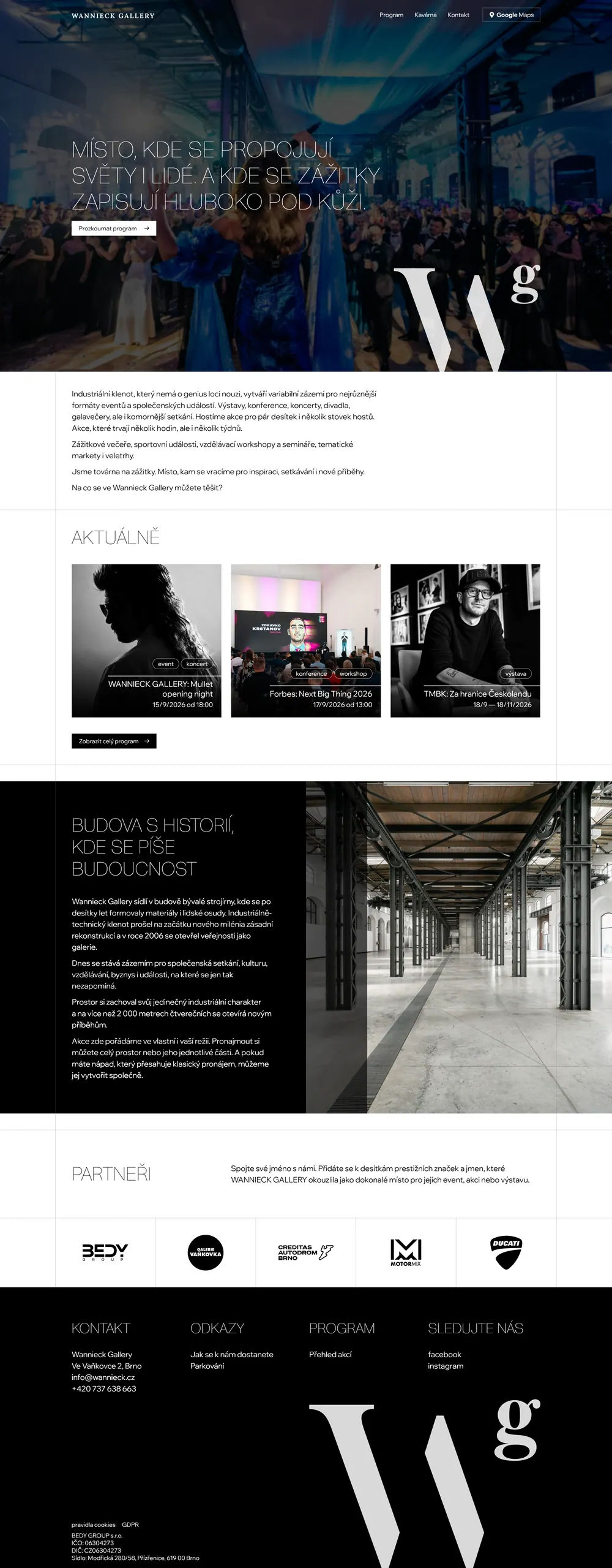 wannieck.cz website