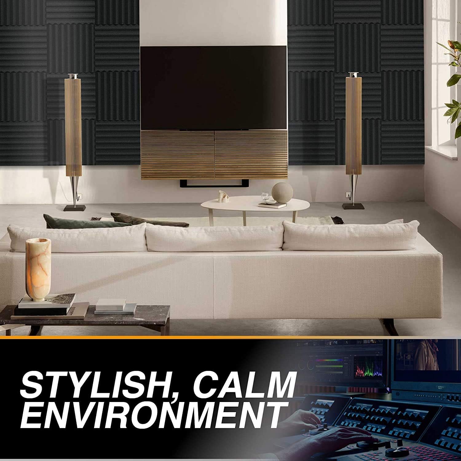 52 Pack Acoustic Foam