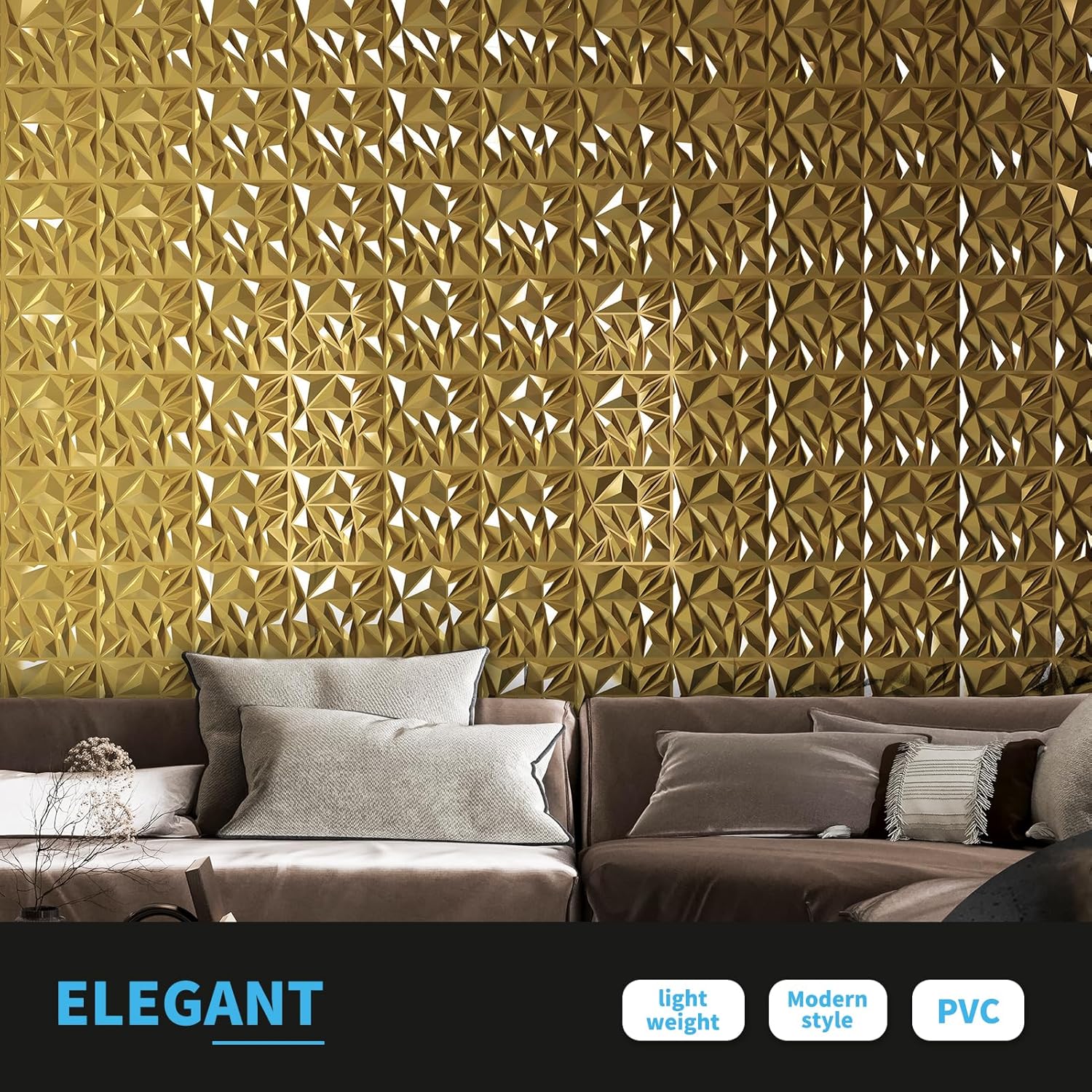 Art3d Gold Diamond