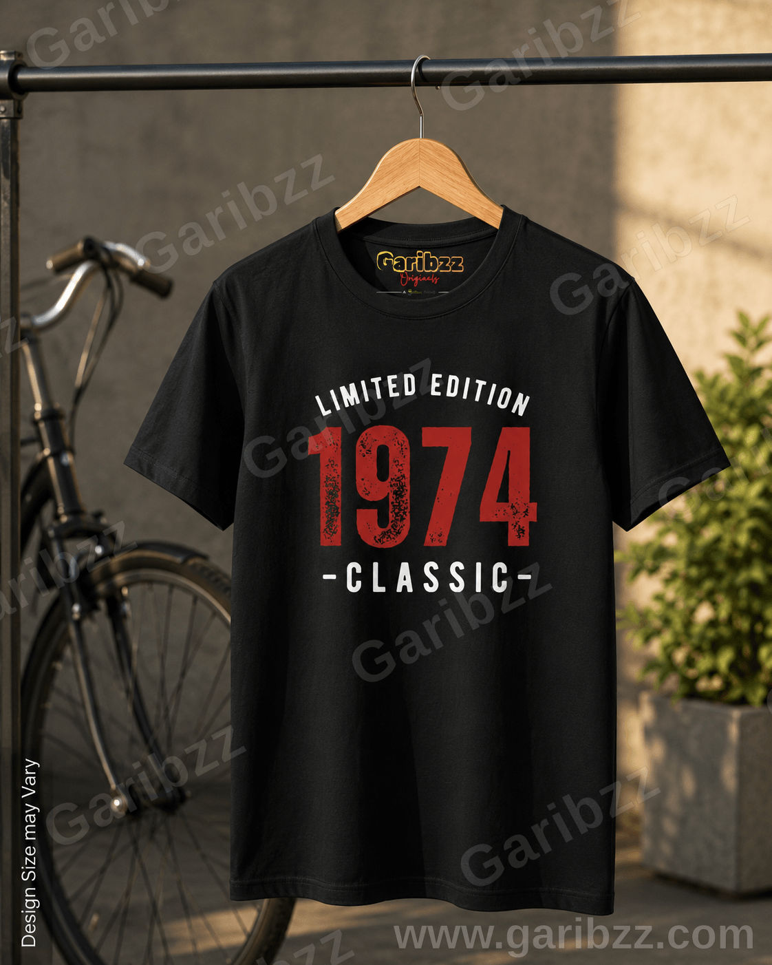 Limited Edition 1974 | Unisex Classic Tee| Made with 100% Premium Cotton | #GaribzzOriginals