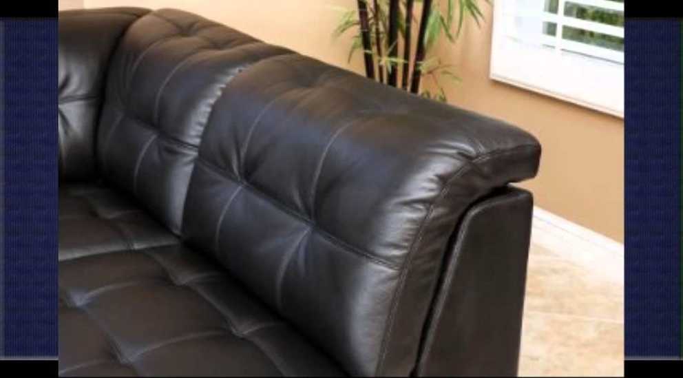 Featured Photo of Stacey Leather Sectional