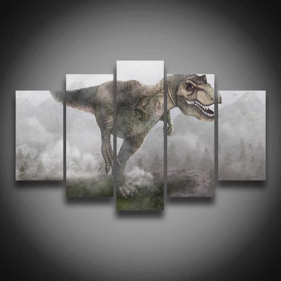Featured Photo of Dinosaur Canvas Wall Art