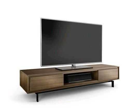 Bdi Signal 8323 Walnut Low Tv Cabinet In Most Current Walnut Tv Cabinet (Photo 1 of 20)