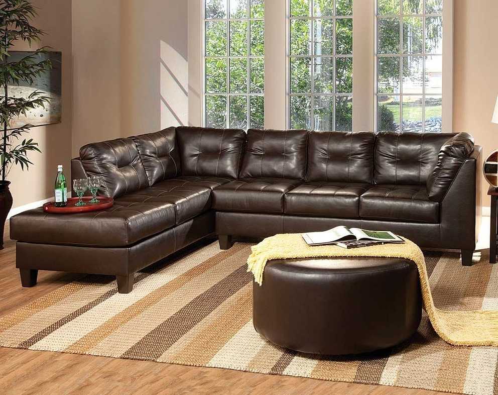 Featured Photo of Chocolate Brown Sectional Sofas