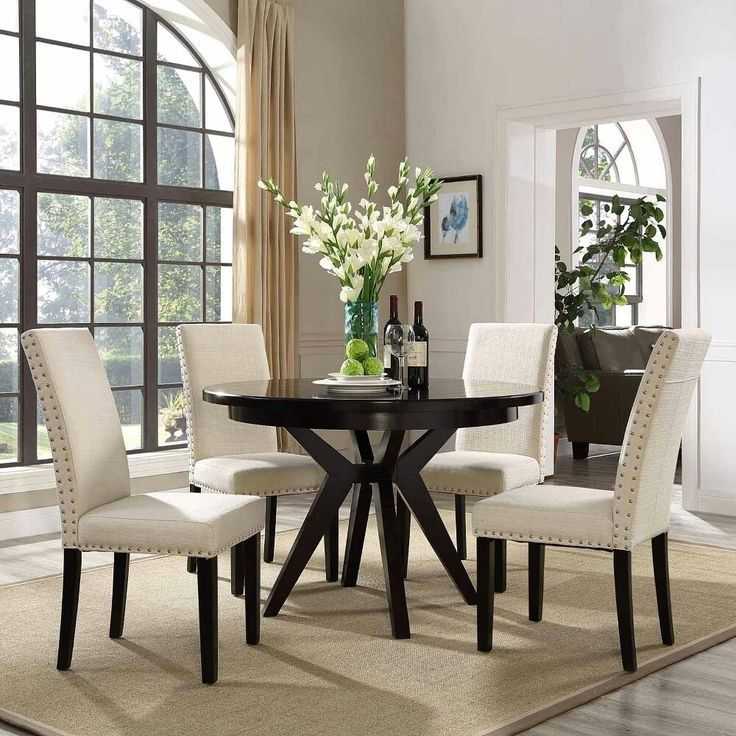 Featured Photo of Bale Rustic Grey 7 Piece Dining Sets With Pearson White Side Chairs