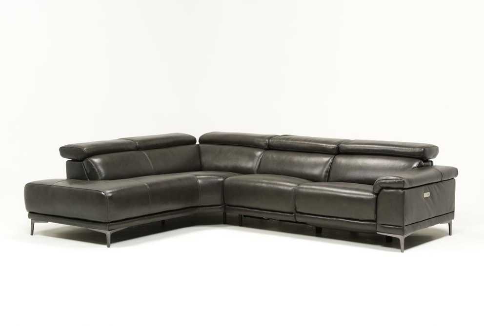 Featured Photo of Tatum Dark Grey 2 Piece Sectionals With Laf Chaise