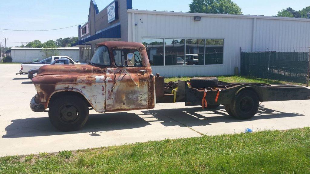 1957 Chevy Vintage Hauler with a great potential as your next hot rod / rat rod project