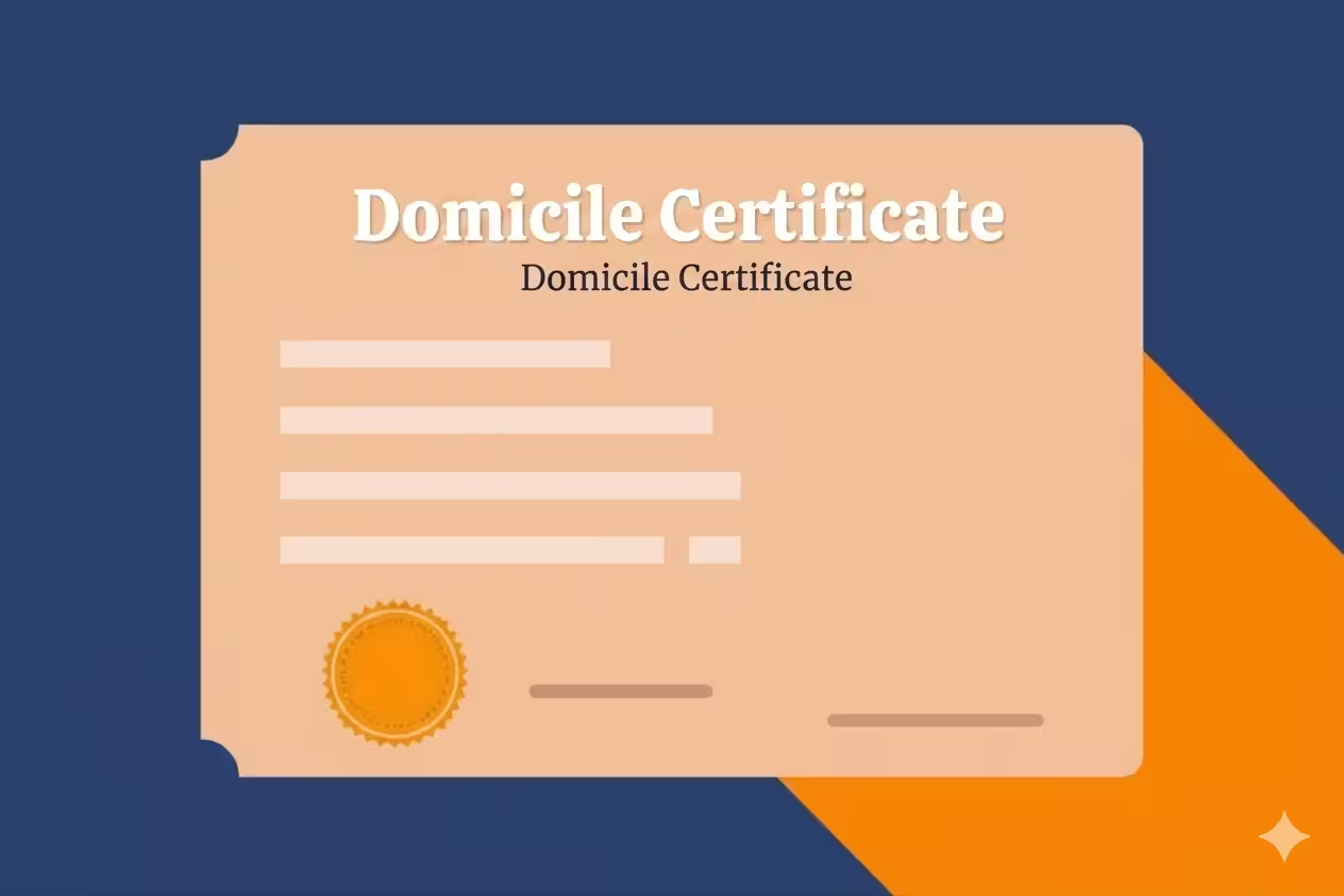Domicile Certificate