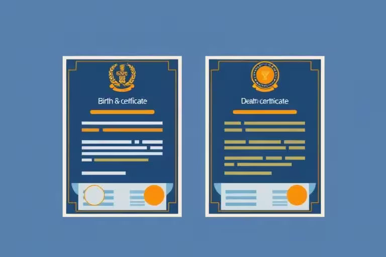 Birth & Death Certificate