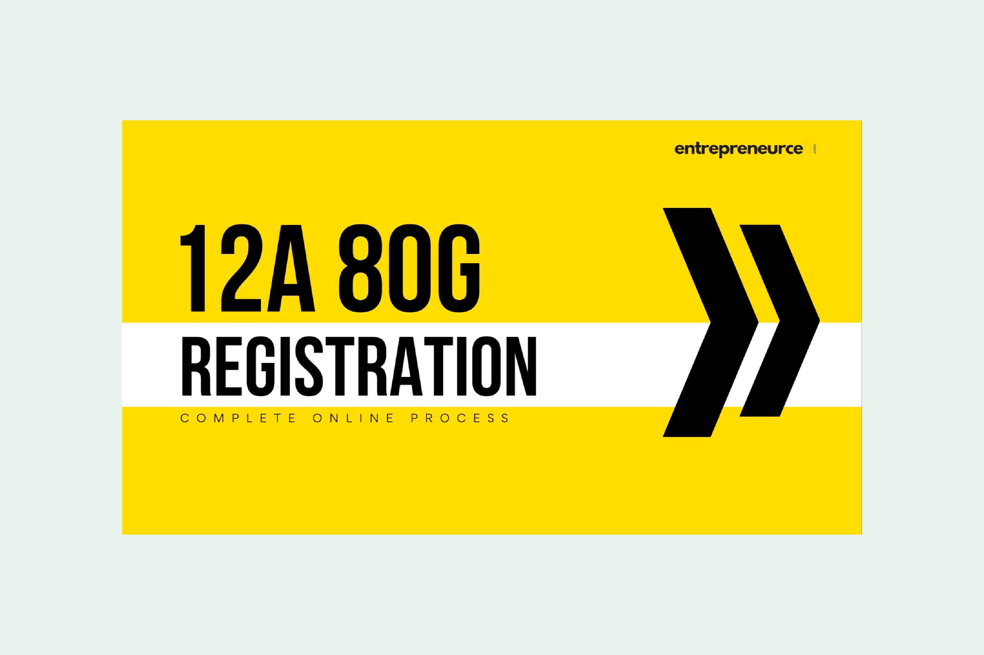 80G & 12A Registration