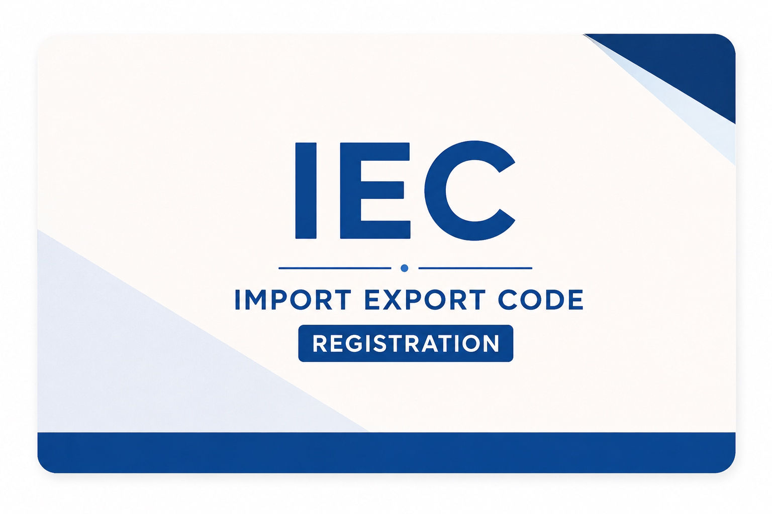 IEC Registration