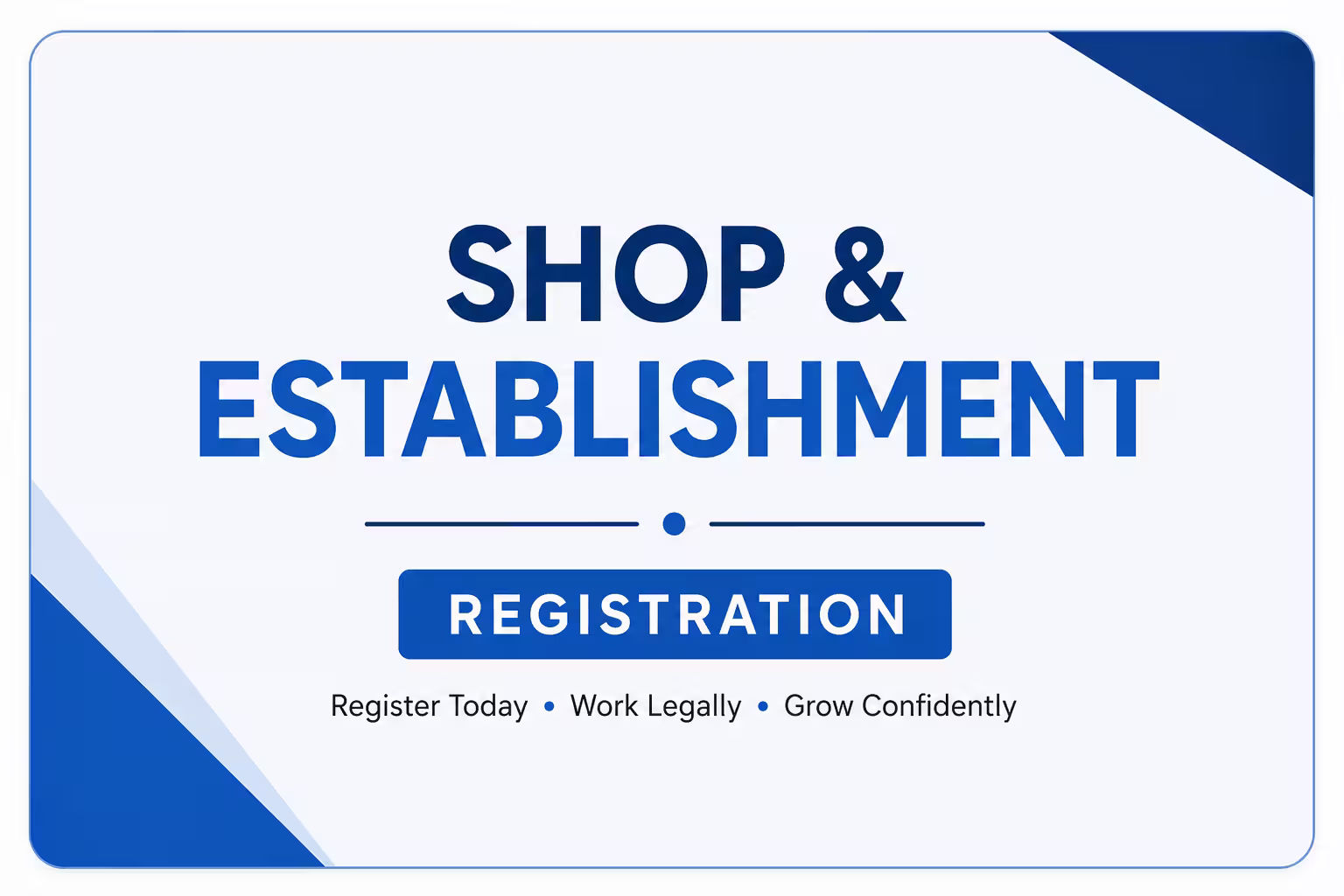 Shop & Establishment