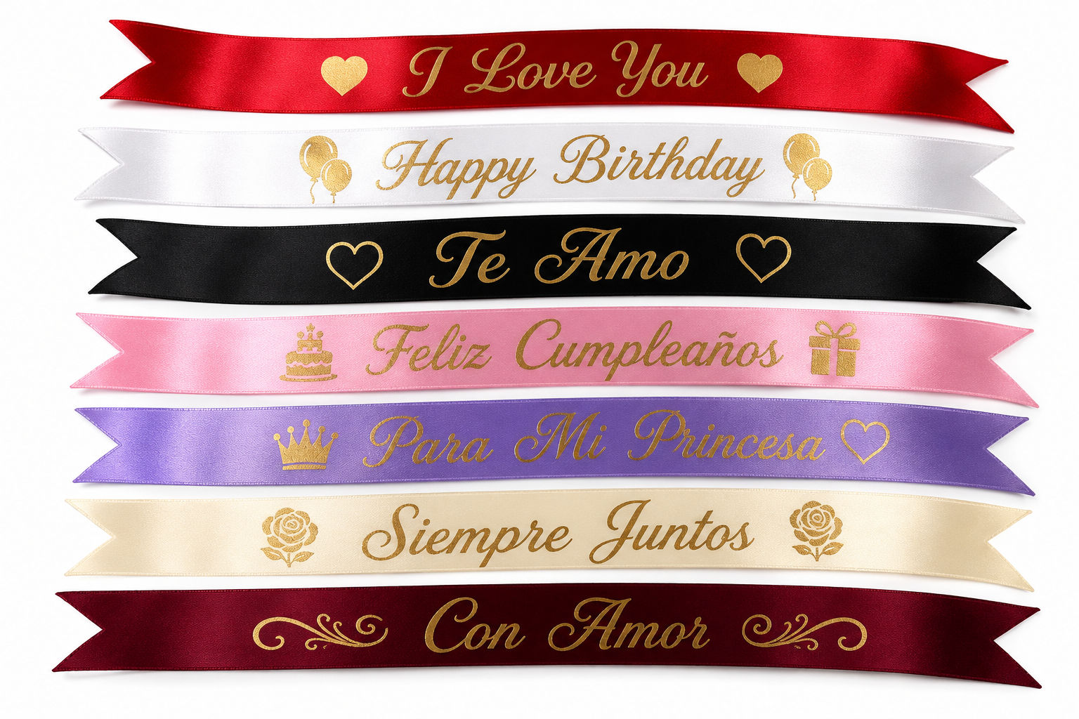 RIBBON,BANNER I LOVE YOU