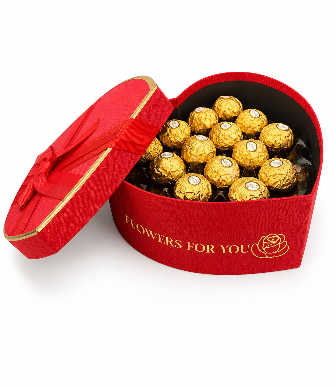 Heart- box with Ferrero chocolates
