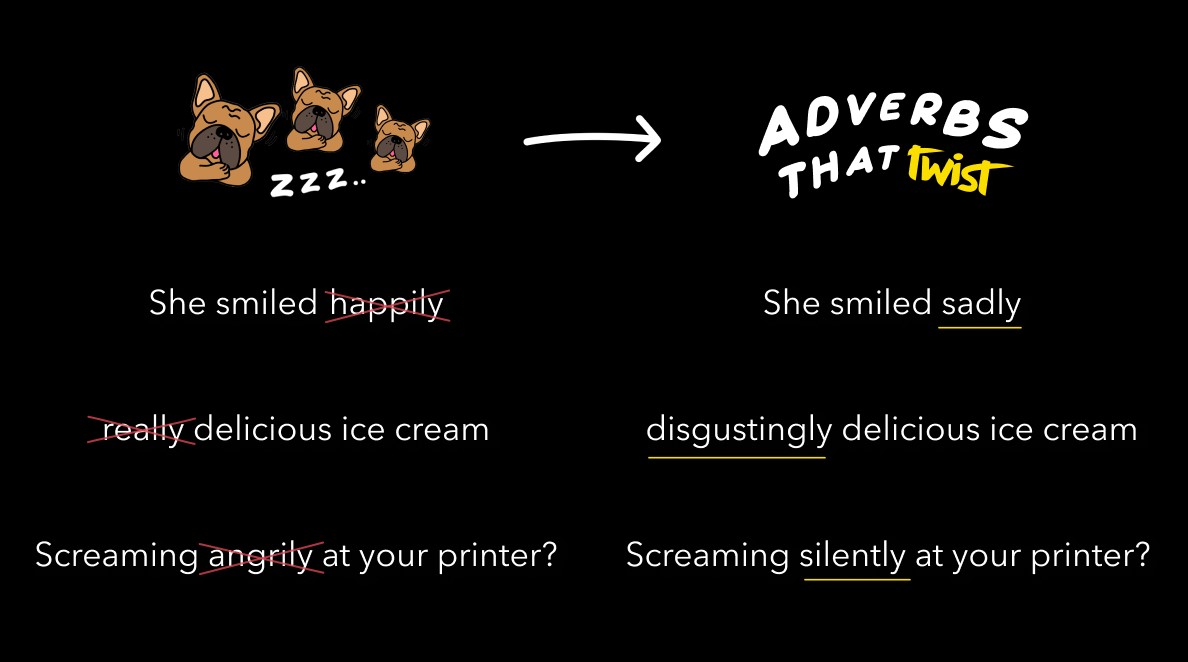 Adverb tip