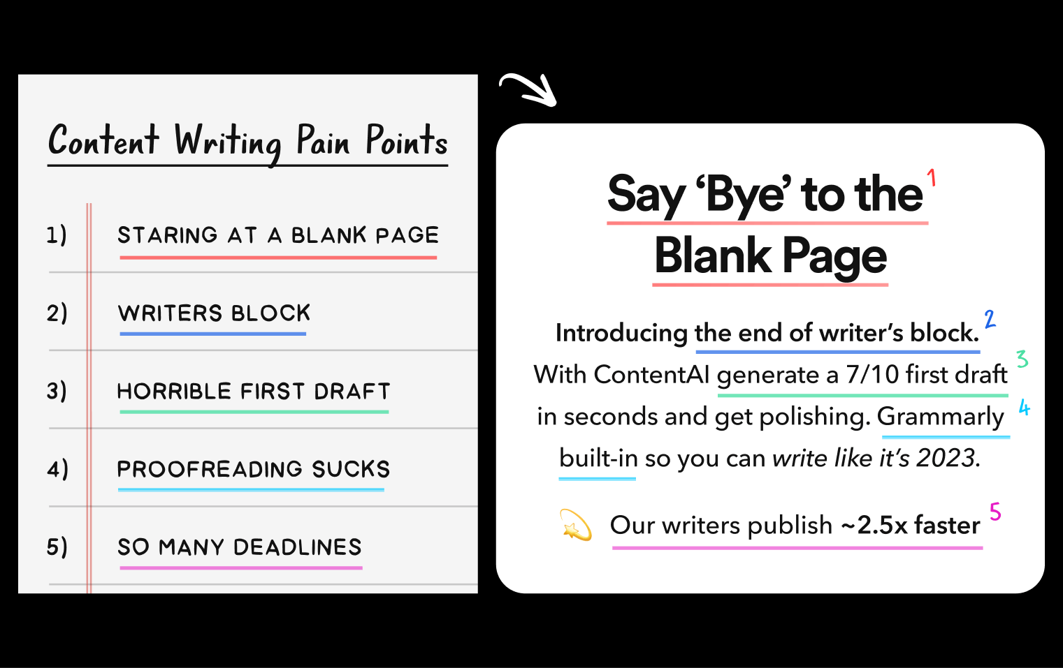 Copywriting tip rewrite