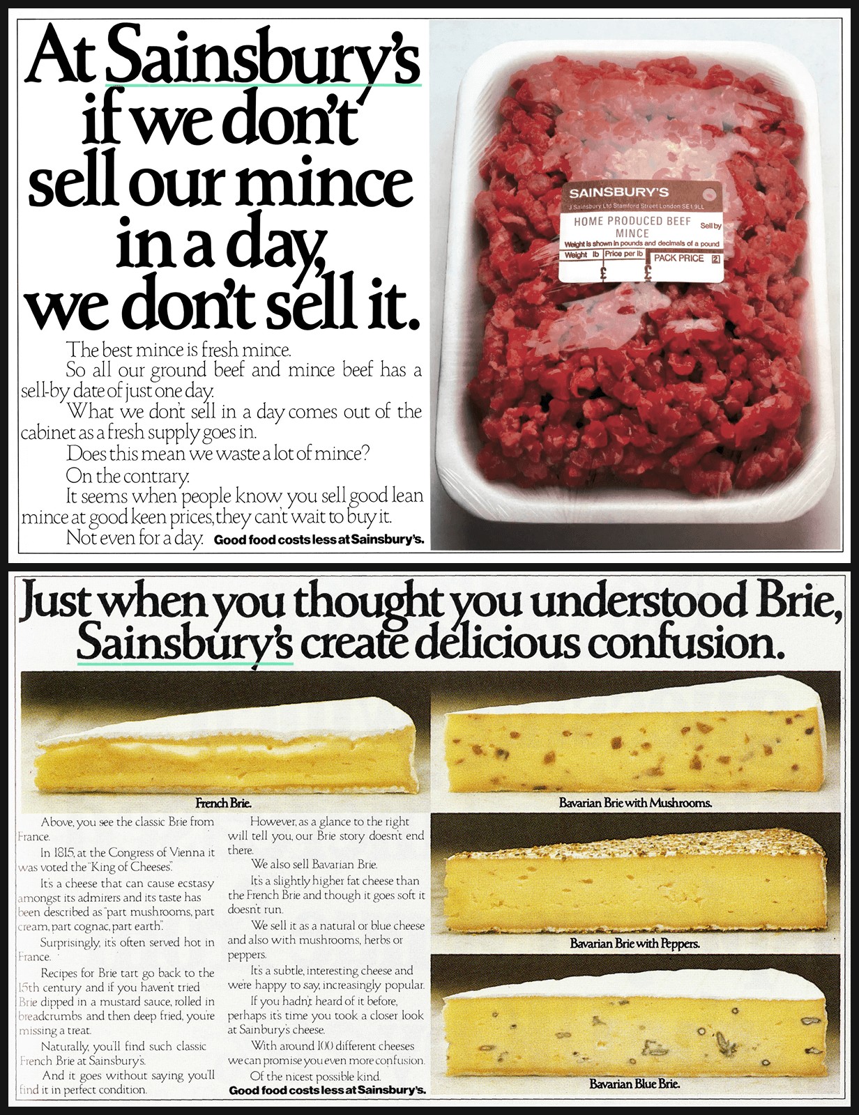 Abbott's Sainsbury's ads