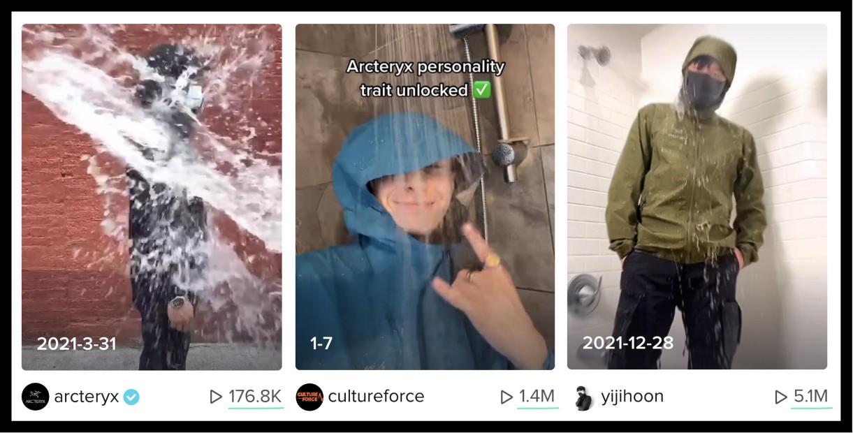 Arc'teryx's Tik Tok Marketing Trend