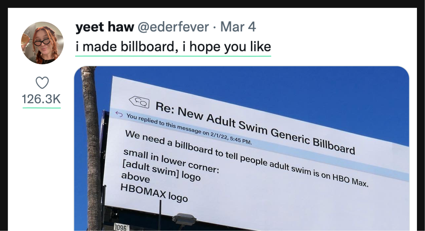 Adult Swim Billboard
