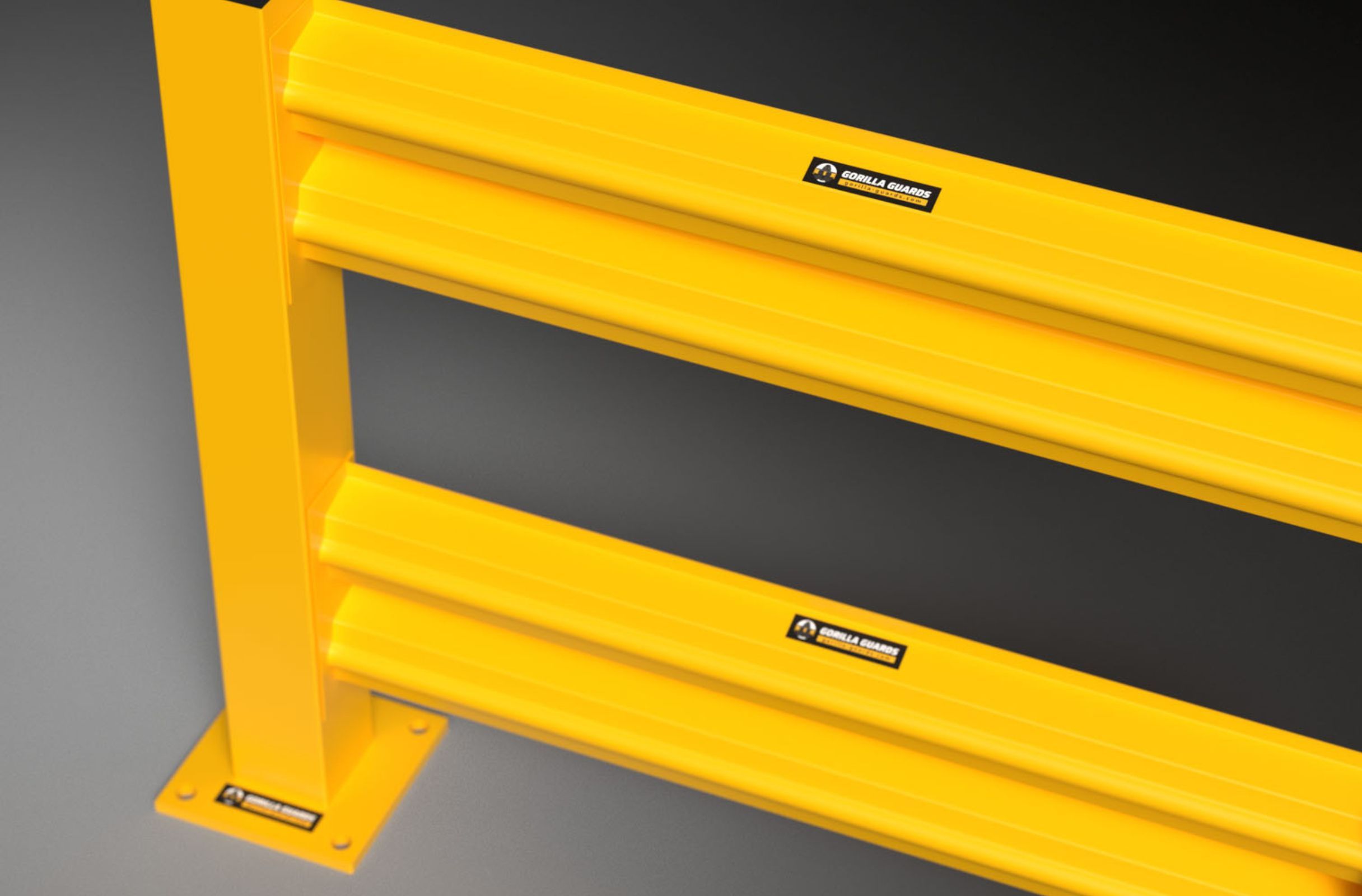 Warehouse Guard Rails | Industrial Guard Rails | Gorilla Guards