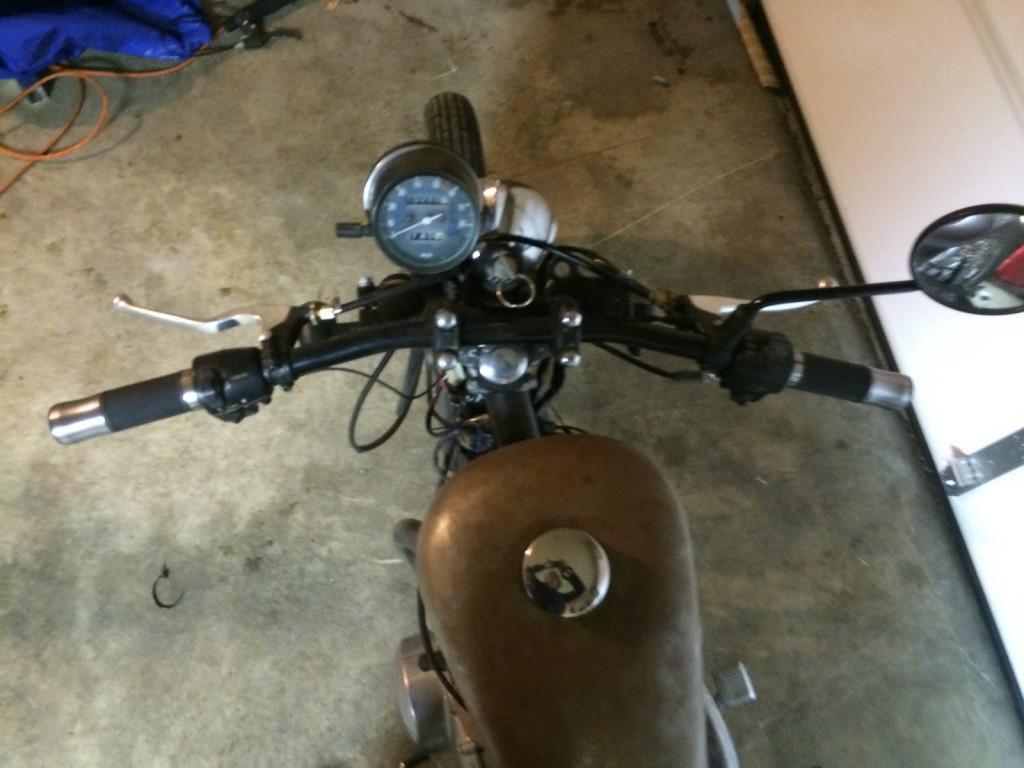 1976 Kawasaki Bobber Custom Motorcycle Chopper for sale