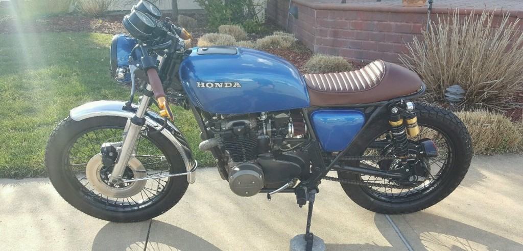 brat style honda cb550 for sale