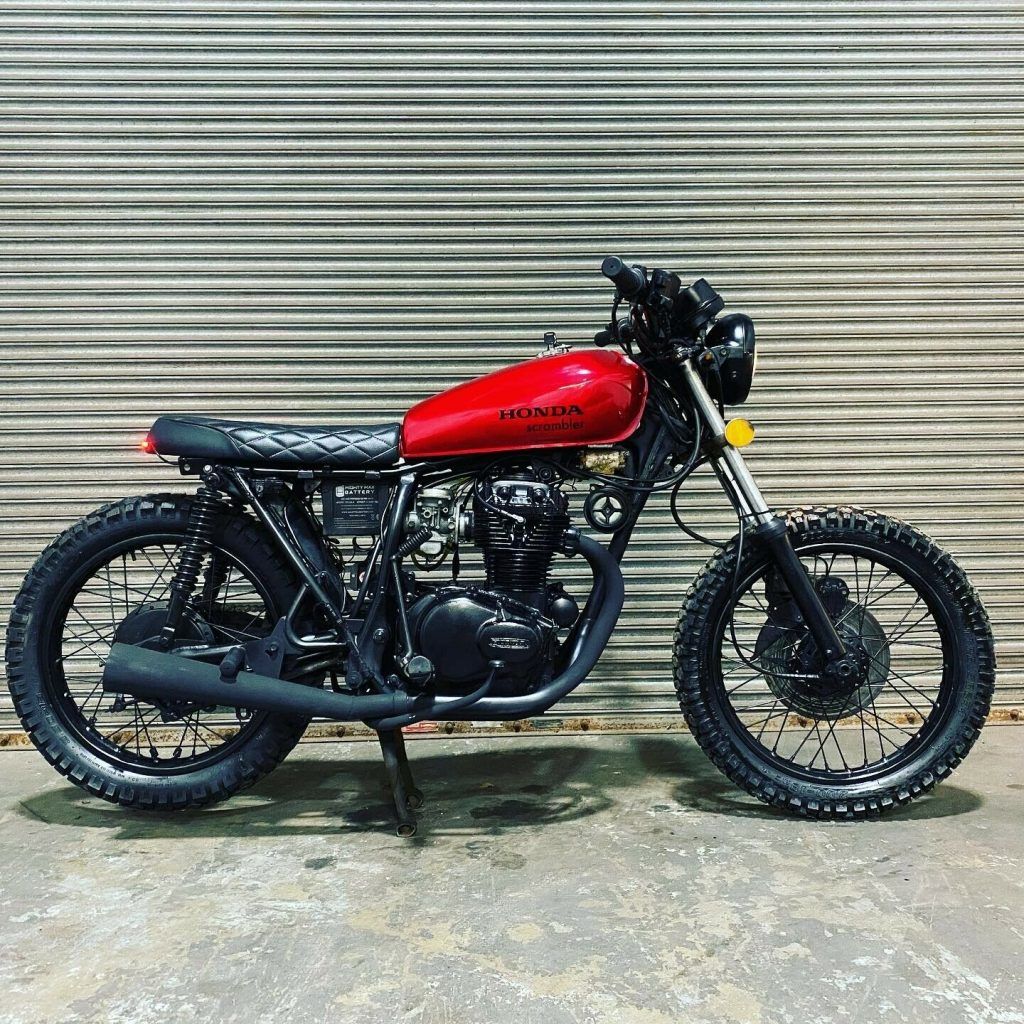 1974 Honda Cb360 Cafe Racer Scrambler For Sale
