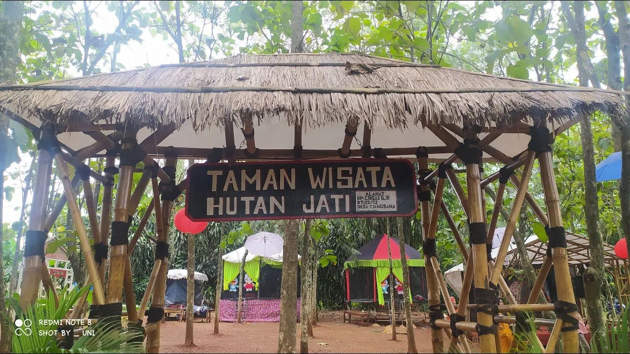 Image of: Kampung Wisata Ciangsana Kabupaten Bogor, Jawa Barat Asri
