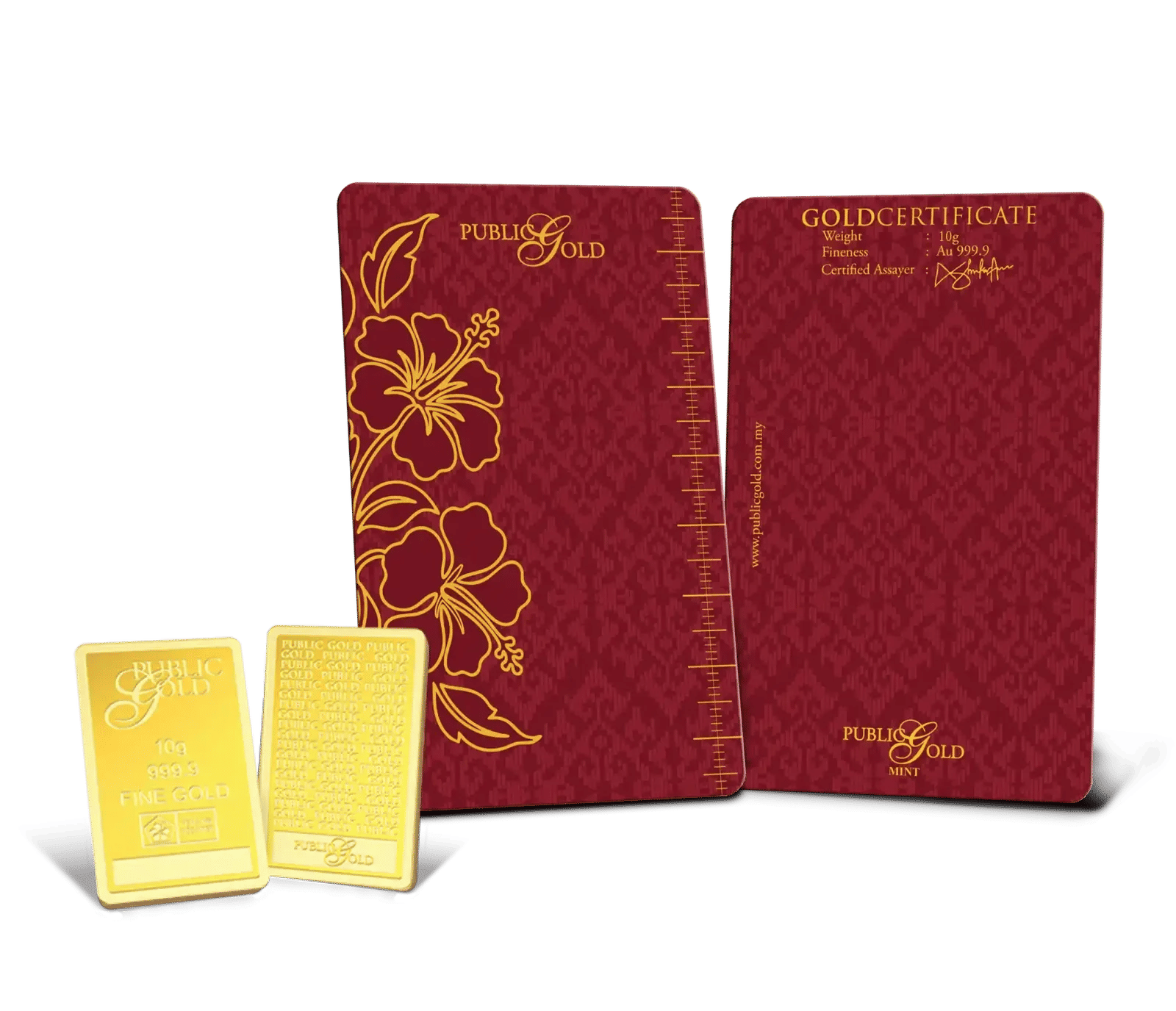 Public Gold Bullion Bar 10g (Au 999.9)