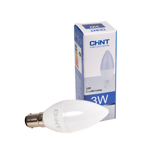 CHINT WARM WHITE NON DIMMABLE 3w CANDLE LED LAMP