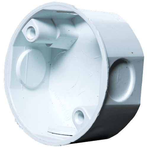 PVC CB19 19mm CONDUIT ROUND BOX