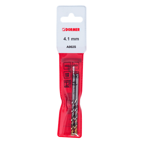 DORMER 4.1mm HSS DRILL BIT