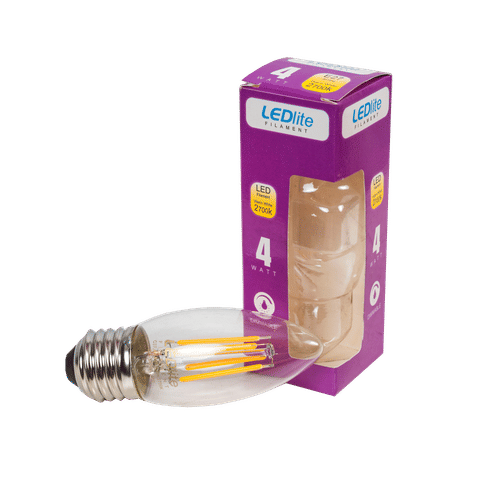LEDLITE SES DIMMABLE WARMWHITE CANDLE 4w LED LAMP