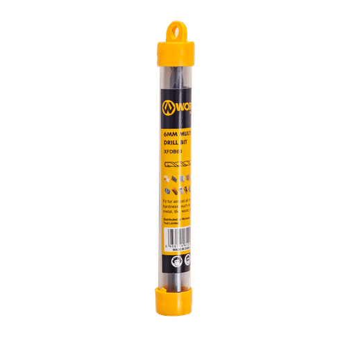 WORKSITE M2 HSS 6mm DRILL BIT
