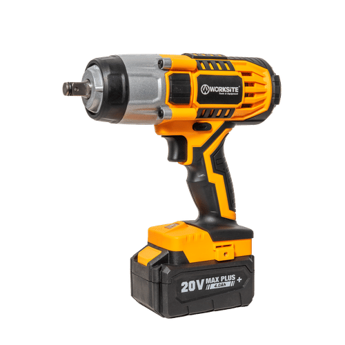WORKSITE 20v CORDLESS 13mm IMPACT WRENCH WITH CHARGER