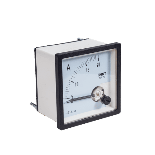 CHINT 72x72mm DIRECT READ 0-20a AMMETER