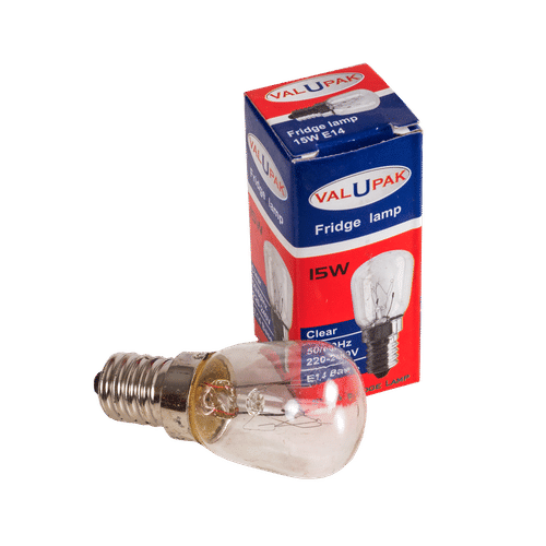 VALUPAK SES FREEZER /FRIDGE -30/0° E14 15w LAMP