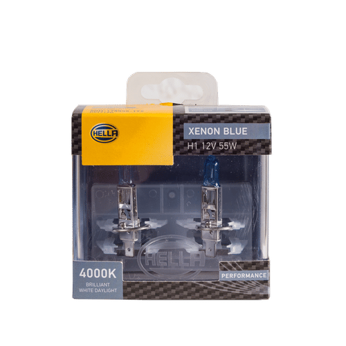 HELLA P14.5S XENON BLUE H1 12v 55w BULB SET
