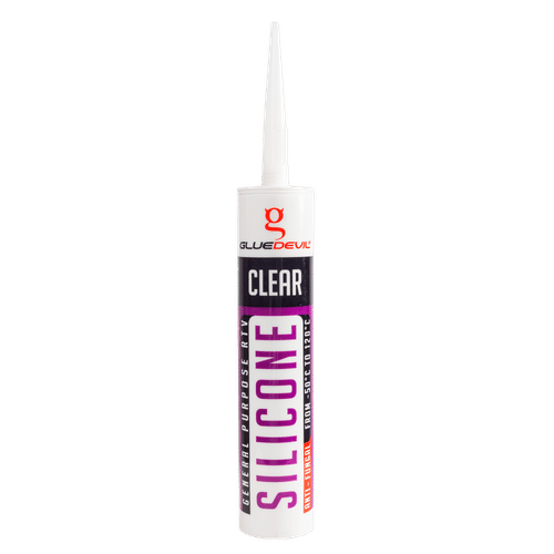 GLUEDEVIL GD7 CLEAR 260ML SILICONE SEALANT